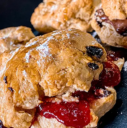 Compare to aroma ICED CRANBERRY SCONE by White Barn ® F45521